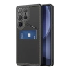 Dux Ducis Rafi II Case for Samsung Galaxy S25 Ultra with Stand and Wallet - Black