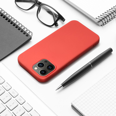 Futerał SILICONE do XIAOMI Redmi 10C brzoskwiniowy