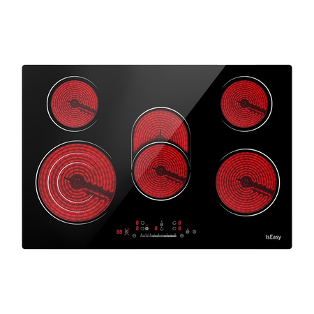 IsEasy Five-zones electric ceramic stove LT5-02