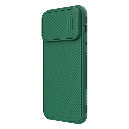 Nillkin CamShield S Case etui iPhone 14 Pro Max pancerny pokrowiec osłona na aparat zielone