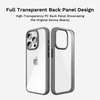 Rock Etui Guard Series do Iphone 16 przezroczysto-czarne