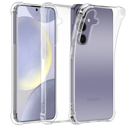 Etui Anti Shock 1,5 mm do Samsung S24 FE transparentny