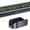 Baseus Square Bar Temporary Parking Number Plate black (CNFT000001)