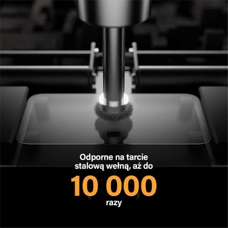 PanzerGlass Re:fresh Glass for iPhone 15 Pro Max with a positioner