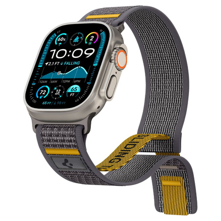 SPIGEN ATHLEX AIR APPLE WATCH 6 / 7 / 8 / 9 / 10 / SE / ULTRA 1 / 2 (44 / 45 / 46 / 49 MM) ACTIVE GRAY