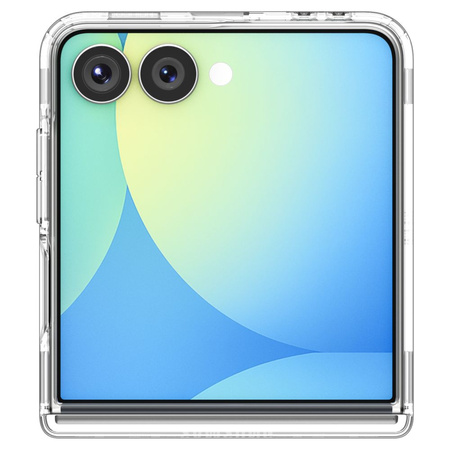 SPIGEN ULTRA HYBRID PRO MAG MAGSAFE GALAXY Z FLIP 7 CLEAR/WHITE