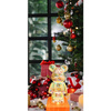 Lampka nocna LED 3D Miś Art Deco stojący L3GFBD