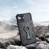 Nillkin CamShield Armor Pro Case iPhone 14 Plus Hülle gepanzerte Abdeckung mit Kameraabdeckung Ringständer schwarz