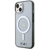 BMW BMHMP14SHCRS iPhone 14 6.1&quot; case transparent hardcase Silver Ring MagSafe