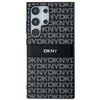 DKNY DKHCS24LPRTHSLK S24 Ultra S928  czarny/black hardcase Leather Mono Stripe & Metal Logo