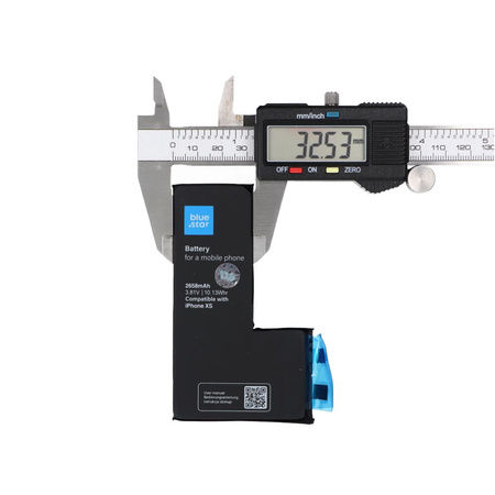 Bateria do Iphone bez BMS XS 2658 mAh  Blue Star HQ