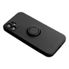 Futerał SILICONE RING do IPHONE 15 PRO czarny