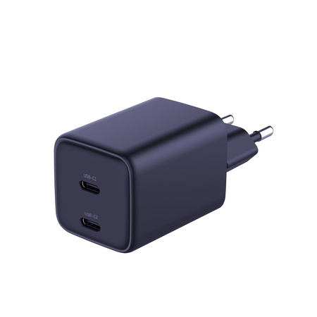 3mk Hyper Charger PD 45W GaN QC4+ PPS 2C Super-Fast Charge 2.0 Black