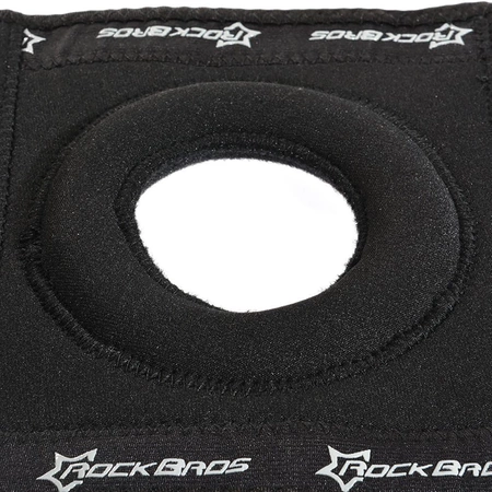 Rockbros LF1106M Sportprotektor für Patella und Kniegelenk Größe M - Schwarz