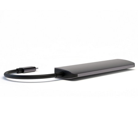 4smarts HUB 6w1 DeX Function 2xUSB-A      3.0/USB-C/HDMI/SD/MicroSD szary 468782