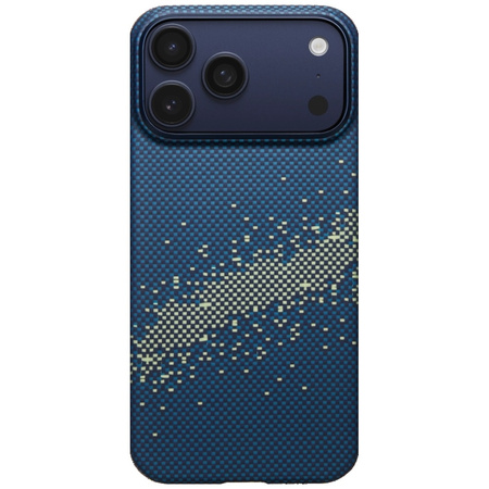 Etui PITAKA Ultra-Slim MagSafe do iPhone 17 Pro milky way galaxy