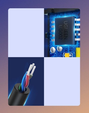 Ugreen odbiornik dźwięku Bluetooth 5.3 kabel USB adapter audio AUX jack czarny (70601 CM309)