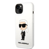Karl Lagerfeld Silicone NFT Ikonik - Etui iPhone 14 Plus (biały)