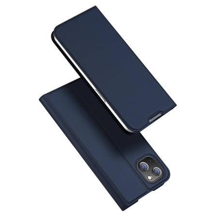 Dux Ducis Skin Pro Holster Flip Cover für iPhone 14 Max blau