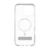 ZAGG Crystal Palace Snap Kickstand MagSafe Case with Stand for iPhone 16 Pro Max - Clear