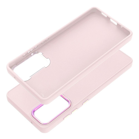 Futerał FRAME do SAMSUNG S20 FE / S20 FE 5G pudrowy róż
