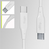 Allity kabel AUC-02 USB-C - USB-C 1,0 m 100W biały