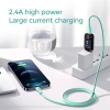 USB - Lightning Joyroom S-2030M8 3A 2m cable - green