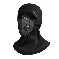 Kominiarka sportowa Rockbros LF7127-1 New Velvet z filtrem - czarna