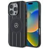 Mercedes nakładka do iPhone 16 Pro 6,3" MEHMP16L23HRSK Hardcase MB Double Layer Crossed Lines MagSafe czarna