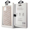 Oryginalne Etui KARL LAGERFELD Hardcase KLHCN61PQKPMP do iPhone 11 (Quilted K Pattern / różowy)