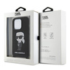 Karl Lagerfeld KLHCP15XSCBSKNK iPhone 15 Pro Max 6.7&quot; hardcase black/black Crossbody Silicone Ikonik