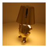 Lampka nocna GOLD MAN Art Deco stojący (wzór 1) MLTL