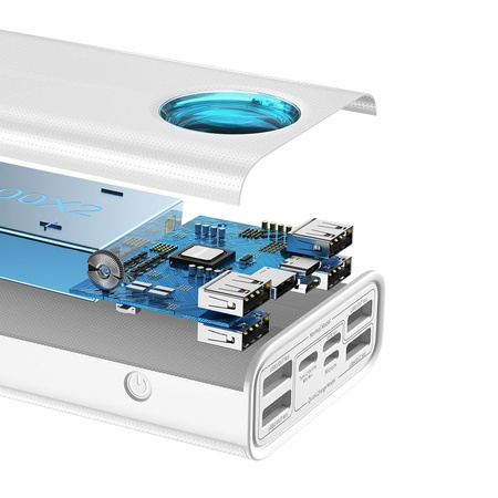 Baseus Amblight power bank 65W 30000mAh Overseas Edition biały (PPLG000102)