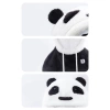 Qunature Panda Ski Balaclava for Kids/Adults Size M - Black/White