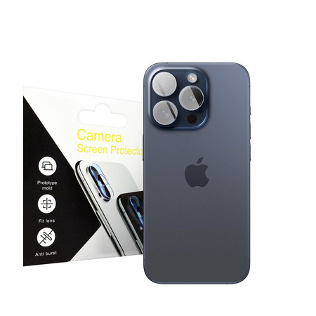 Szkło hartowane Tempered Glass Camera Cover - do iPhone 15 Pro