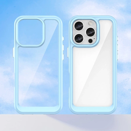 Outer Space Case with Gel Frame for iPhone 16 Pro Max - Blue