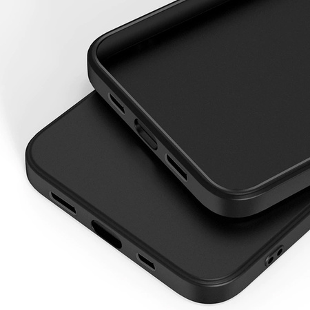 Back Case MATT do MOTOROLA MOTO G55 5G Czarny