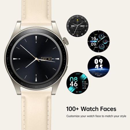 Smartwatch Joyroom JR-FC2 Classic Series z funkcją odbierania połączeń IP68 - złoty