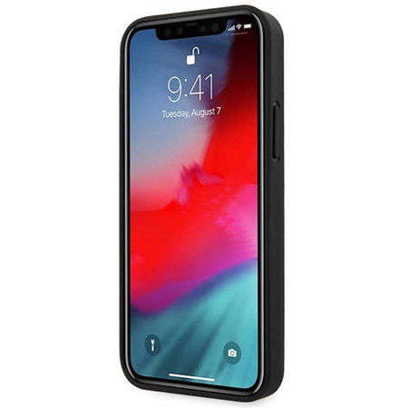 Guess Saffiano V - Etui iPhone 12 Pro Max (czerwony)