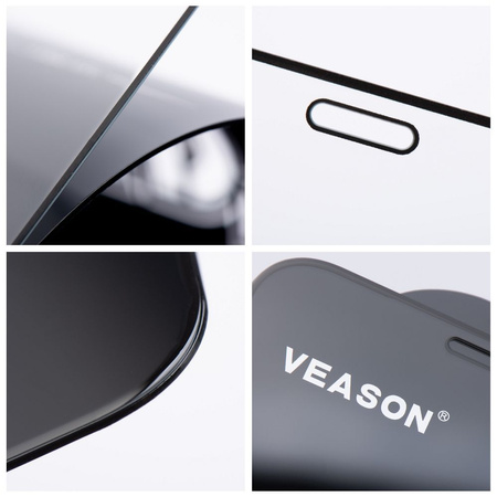 Szkło Hartowane 6D Pro Veason Glass (SET 10in1) - do Xiaomi Redmi 13C / Poco C65 czarny