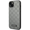 Oryginalne Etui IPHONE 14 PLUS Karl Lagerfeld Hardcase Saffiano Mono Metal Logo (KLHCP14MSAKLHPG) szare