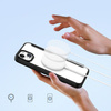 Etui iPhone 15 Plus magnetyczny pokrowiec MagSafe z klapką Dux Ducis Skin X Pro - czarny