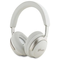 Guess Bluetooth ANC On-Ear-Kopfhörer GUBHC22PSFCSME beige/beiges Metal Script Logo