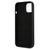 Guess nakładka do iPhone 13 Mini 5,4&quot; GUHCP13SLS4GGBK czarny hard case Silicone 4G Logo