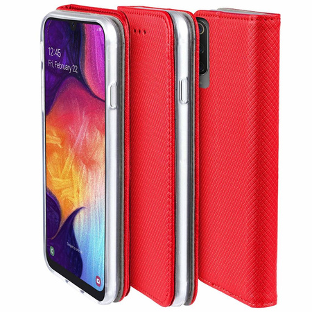 Etui Smart Magnet do Huawei Honor 70 czerwone