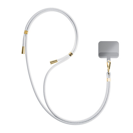 3MK EasyClip White (gold) Smycz do telefonu