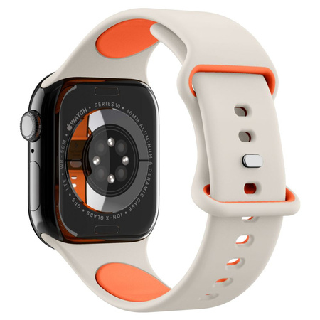 SPIGEN NANO POP APPLE WATCH 6 / 7 / 8 / 9 / 10 / SE / ULTRA 1 / 2 (44 / 45 / 46 / 49 MM) ORANGE BEIGE