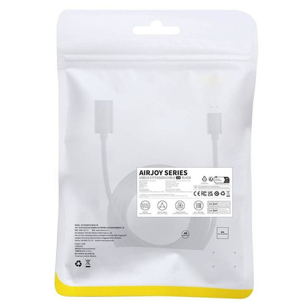 Przedłużacz kabel USB 3.0 2m Baseus AirJoy Series - czarny