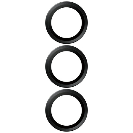 PanzerGlass Hoops Objektivschutz aus gehärtetem Glas für Samsung Galaxy S25+ schwarz