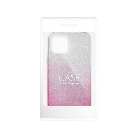 Futerał SHINING do SAMSUNG Galaxy A15 5G transparent/róż